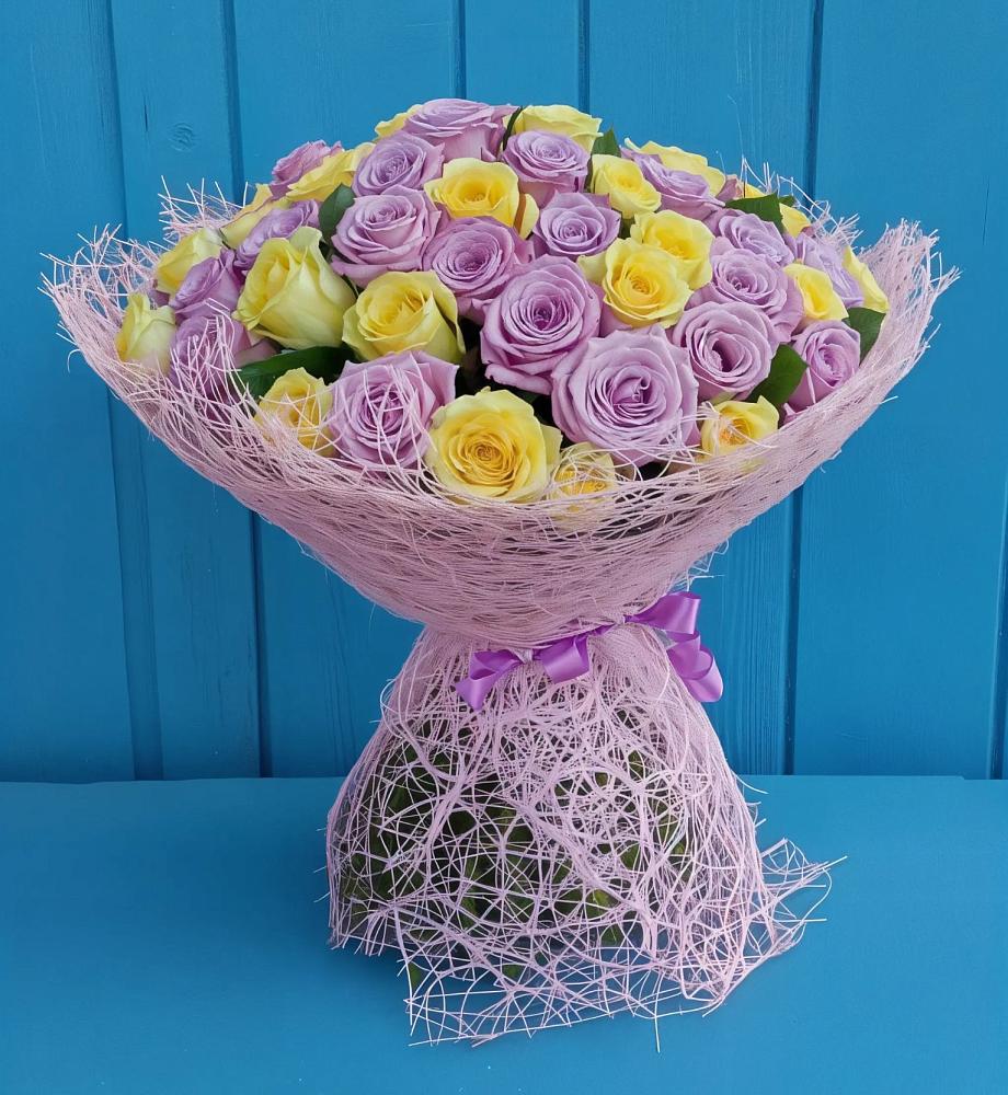 Букет 101 Волшебный Миг в Троицкой Республики Ингушетия