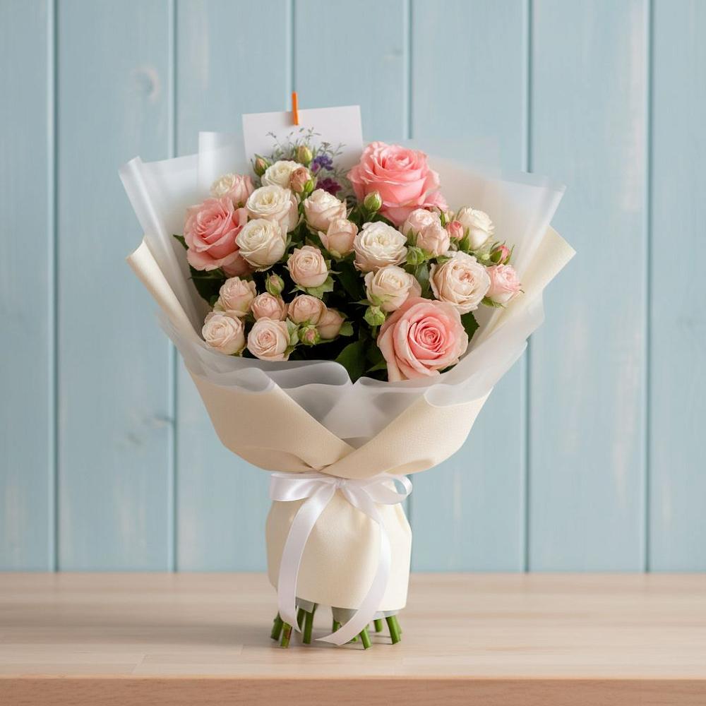 Букет цветов из: Розы в Троицкой Республики Ингушетия