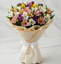 Букет цветов из:  Альстромерии #REPLACE_PRED# Троицкой Республики Ингушетия