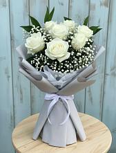 Букет цветов из:  Розы в Троицкой Республики Ингушетия