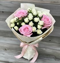 Букет цветов из:  Розы #REPLACE_PRED# Троицкой Республики Ингушетия