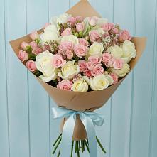 Букет цветов из:  Розы в Троицкой Республики Ингушетия