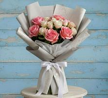 Букет цветов из:  Розы в Троицкой Республики Ингушетия